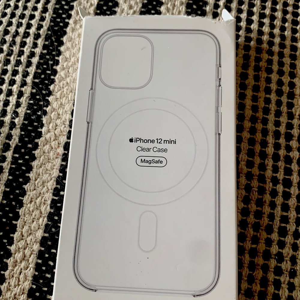Apple iPhone mini clear case MagSafe